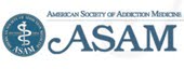 Definición del logotipo de ASAM de adicción