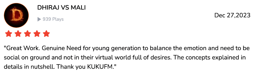 KukuFM review Hindi YBOP